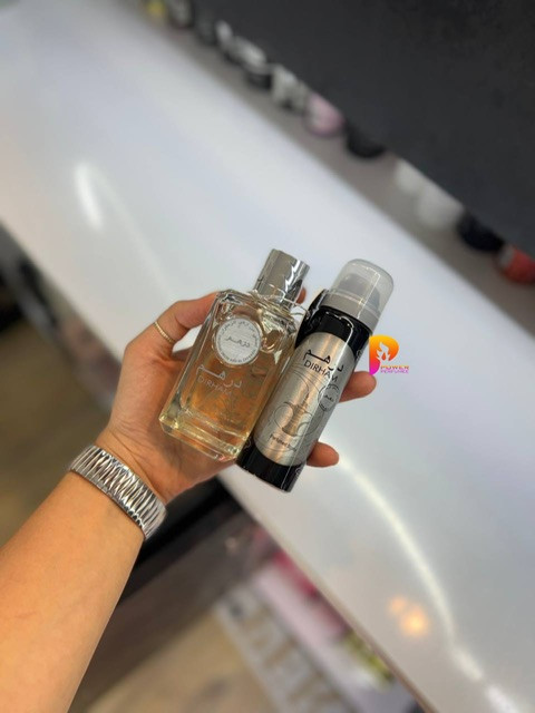 عطرادکلن درهم نقره ای اورجینال ارض الزعفران