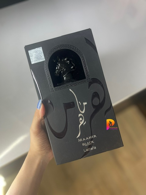 عطرادکلن ماهر مشکی اورجینال لطافه