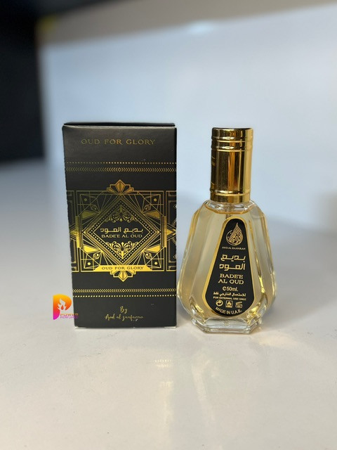 عطرادکلن بدیع العود ۵۰میل ارض الزعفران